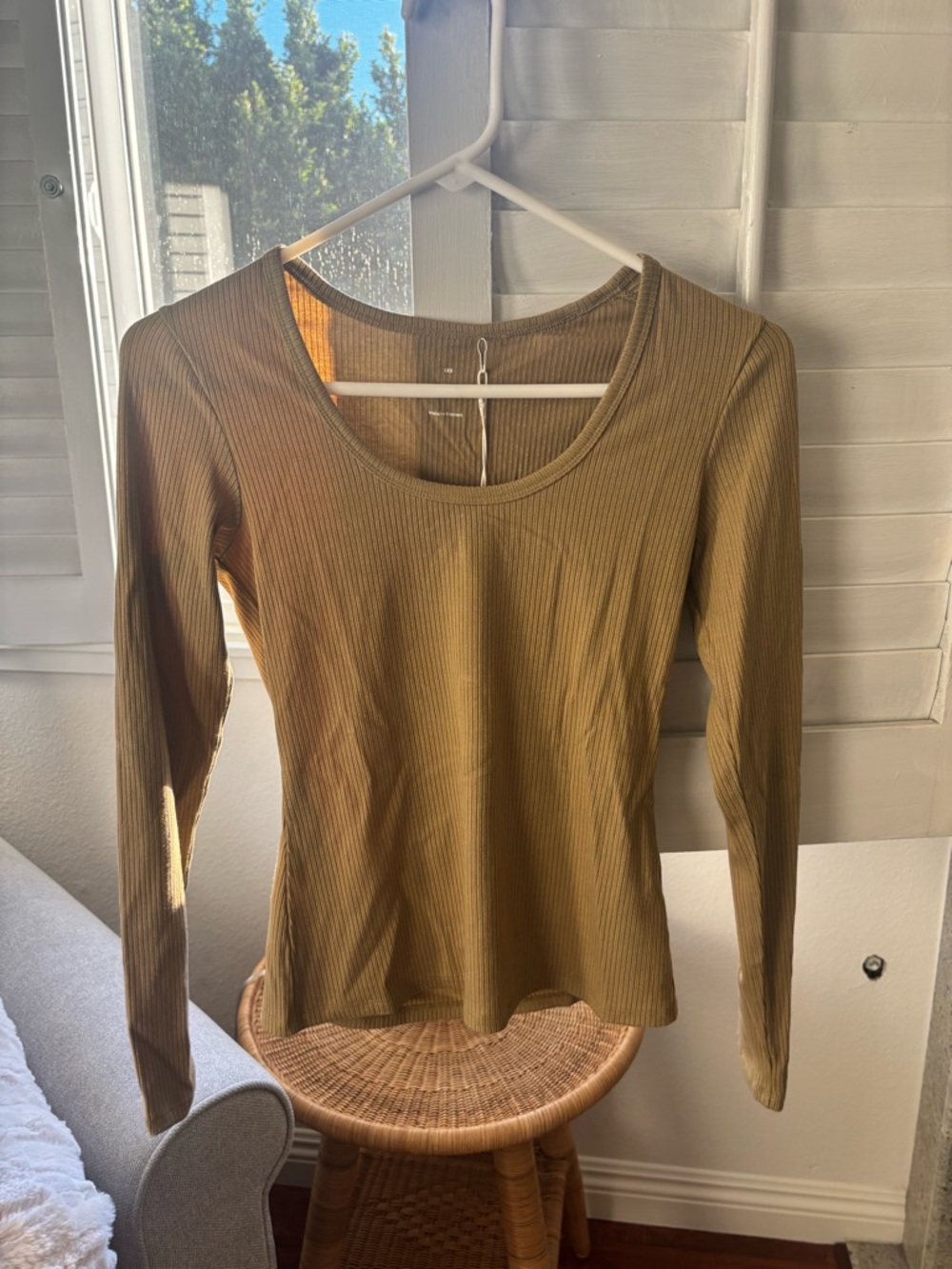NWT Everlane long sleeve shirt XXS